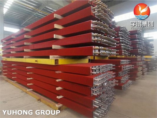 ASME SA312 TP304 Austenitic Stainless Steel H Fin Tube For Generator Superheater