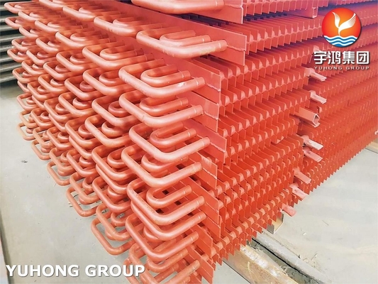 ASME SA213 TP317 Austenitic Alloy-Steel H Fin Tube In Corrosive Environment
