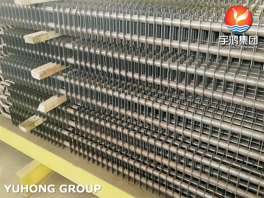 ASME SA179 Low-Carbon Steel U+H Type Fin Tube For Economizers