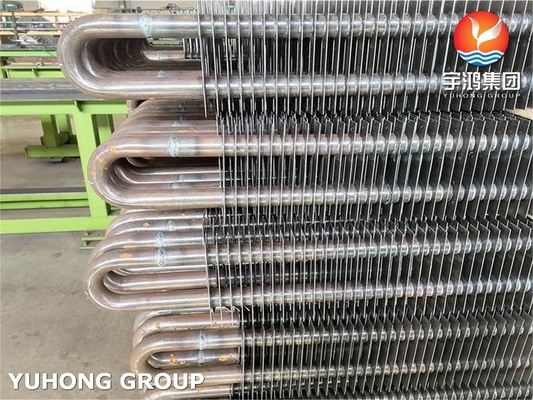 ODM Industrial Helical Steel Square Fin Tube ASME SA179 For Economizers