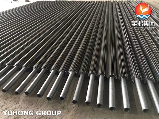 ASTM A106 GR.B Carbon Steel Longitudinal Tube Finned For Heat Recovery Systems