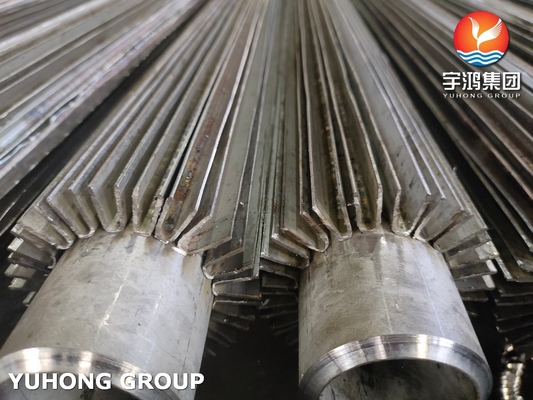 ASTM A213 TP316L Ferritic and Austenitic Alloy-Steel Longitudinal Welding Fin Tube For HVAC & Heat Exchangers