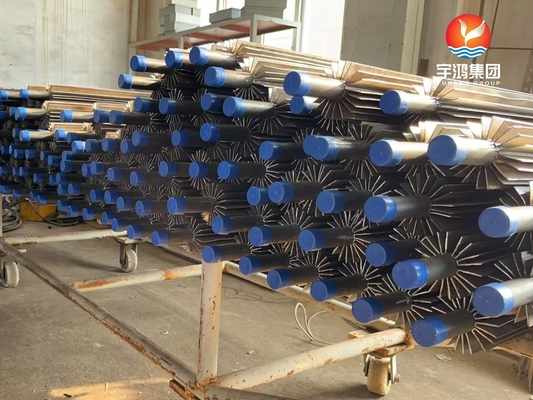 ASTM A179 Carbon Steel Longitudinal Finned Tubes for Heat Exchangers