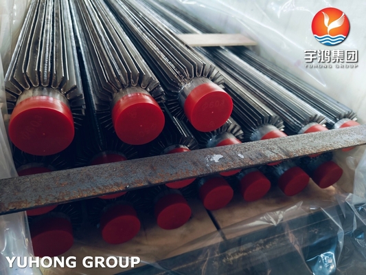 ASTM A213 TP316L Austenitic Alloy-Steel Longitudinal Finned Tube For Oil Coolers