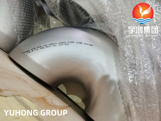 Short Radius Incoloy 800H Steel Return Bend Pipe Elbow ASTM B366