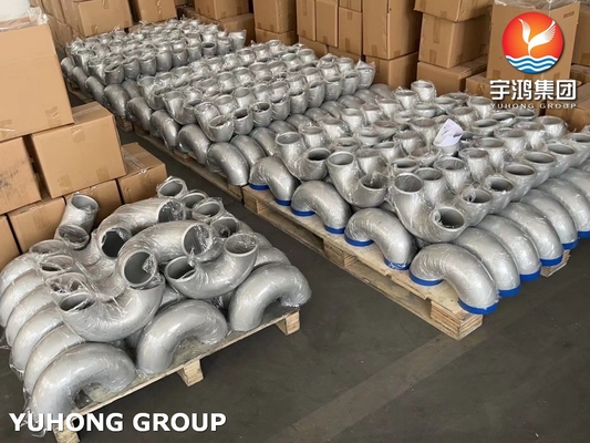ASTM A403 WP304S Austenitic Stainless Steel 180° Elbow SR For Heat Exchangers & Boilers