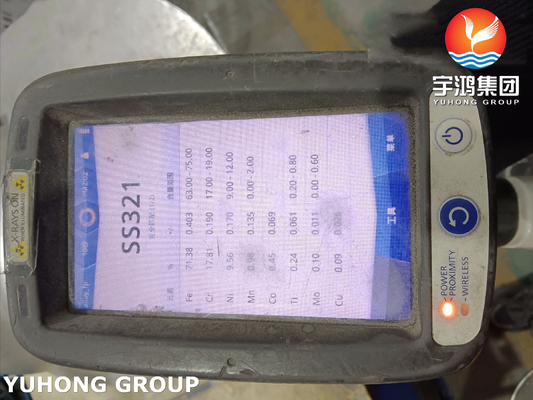 ASTM A403 WP321 4 Inch Austenitic Stainless Steel Return Bend  For Furnace