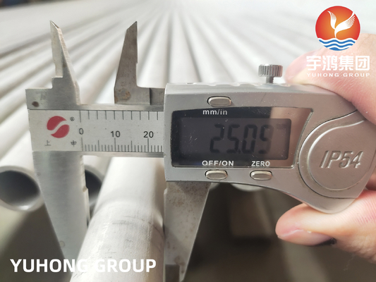 EN10216-5 6mm Boiler Heat Exchanger Tube Bundle PMI Testing
