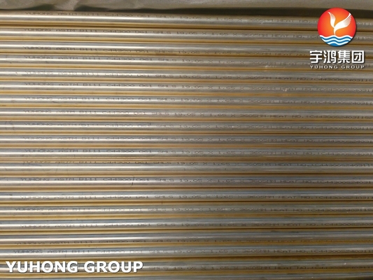 ASTM B111 C44300 Copper Tubes For Condensers