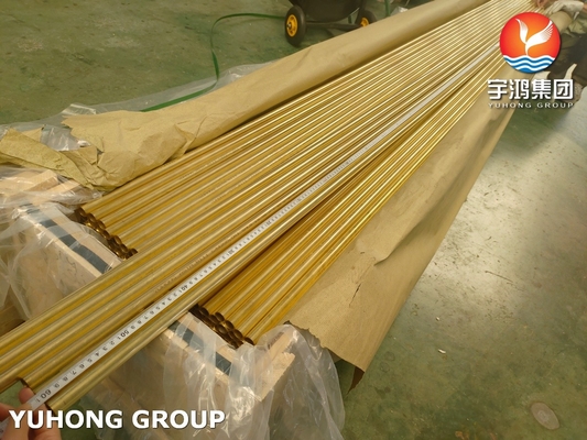 ASTM B111 C44300 Copper Tubes For Condensers