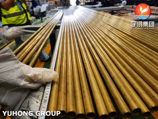 ASTM B111 C68700 Copper Steel Tube In Cooling Systems