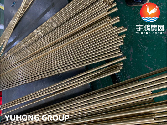 ASME SB111 C68700 Heat Exchanger Tube For Marine Engines