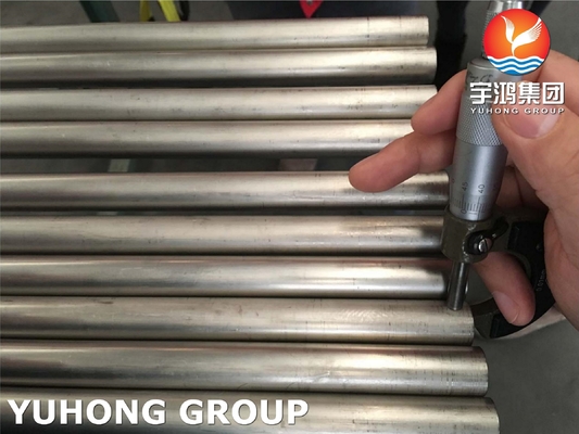 ASME SB338 GR7 Seamless and Welded Titanium and Titanium Alloy Tubes For Power Plant