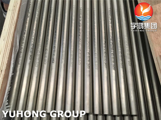 ASME SB338 R50400 Seamless and Welded Titanium and Titanium Alloy Tubes for High Pressure Applications