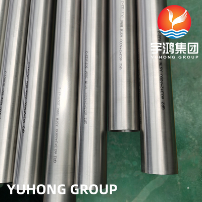 ASTM B861 GR2 Titanium Seamless Pipe For Refining Equipment