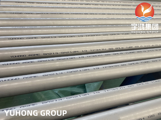 Stainless Steel Boiler Tube pipe ASME SA213 JIS G3459 Customized