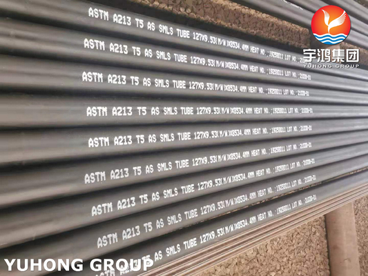 ASTM A213 T5 Alloy Steel Boiler Tube for High-Pressure Steam