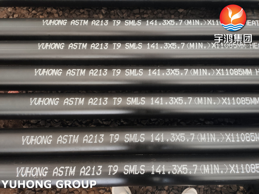 ASTM A213 T9 Alloy Steel Boiler Tube For Oil Refinery Evaporator