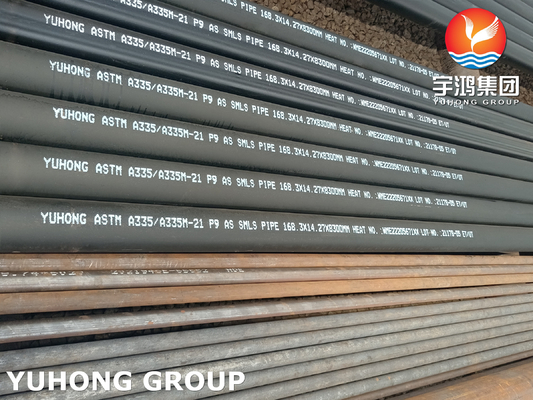 ASTM A335 P9 Seamless Ferritic Alloy-Steel Pipe For Wastewater Treatment