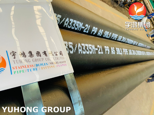 ASTM A335 P9 Seamless Ferritic Alloy-Steel Pipe For Wastewater Treatment