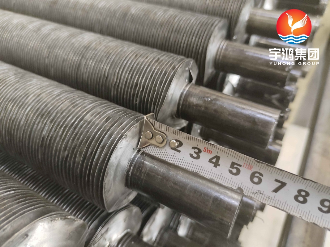 A179 G Type Finned Tube Aluminum 1100 Embedded For Radiator Economizar