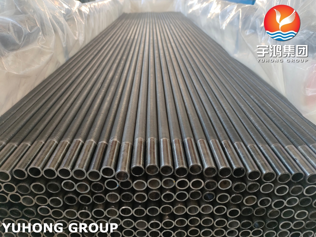 A333 Gr.1 Cooling Embedded Fin For Copper Tubing Low Temperature Carbon Steel Alloy