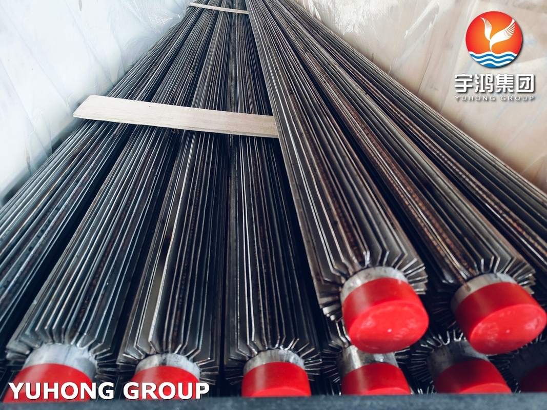 ASTM A213 TP316L Ferritic and Austenitic Alloy-Steel Longitudinal Welding Fin Tube For HVAC & Heat Exchangers