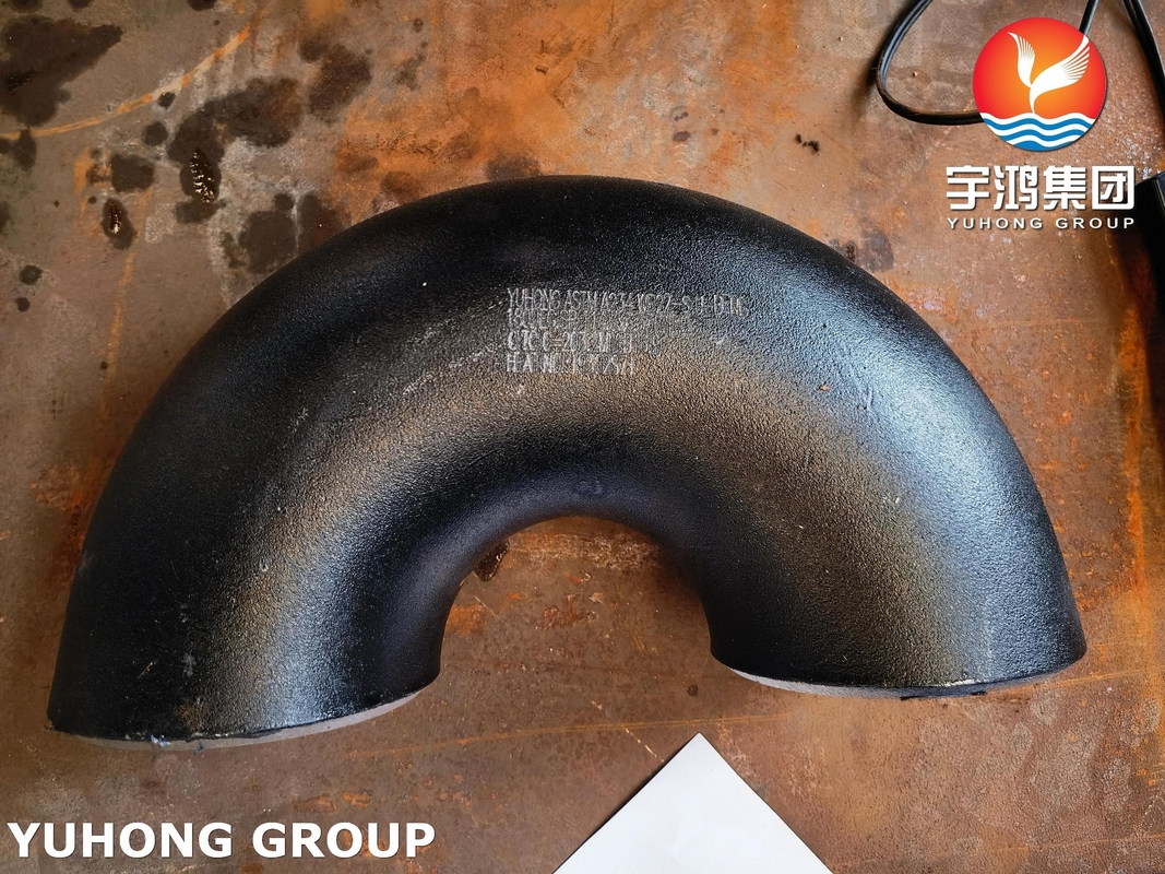 NDE Test Return Elbow U Bend Piping Systems 180 Degree 3/4" Customized