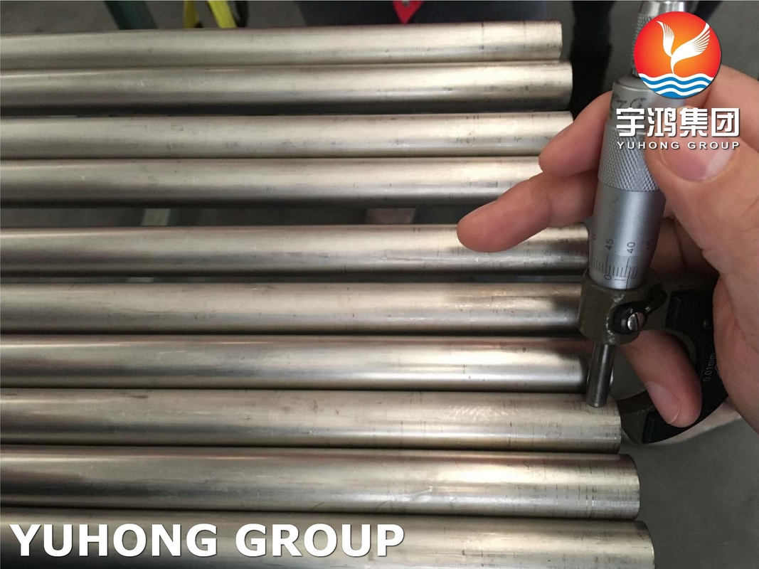 ASME SB338 GR7 Seamless and Welded Titanium and Titanium Alloy Tubes For Power Plant