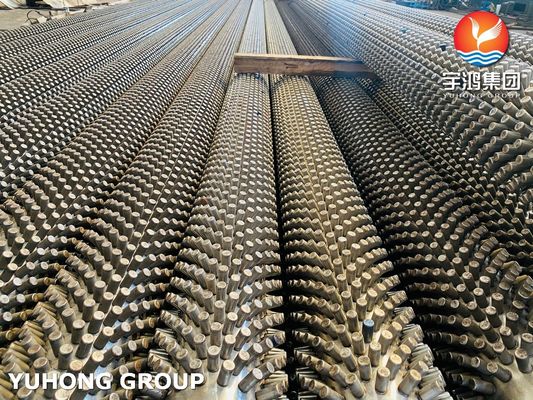 Tubo con espárragos ASTM A312 TP317L para intercambiador de calor