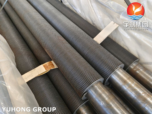 ASME SA106 Gr. B Tubes à nageoires solides en acier au carbone pour appareils de chauffage